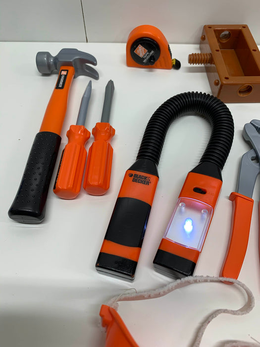 secondhand Black+Decker Deluxe Junior Tool Play Set