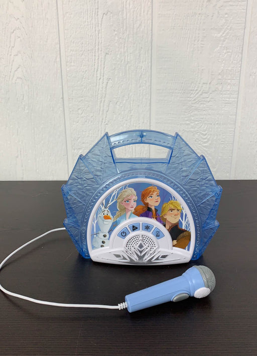 used Ekids Frozen Sing Along Boom Box With Microphone