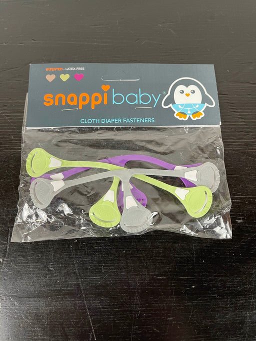 secondhand Snappi Snappi 3-Pack, Grey/Purple/Green