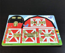 used Melissa & Doug Latches Board
