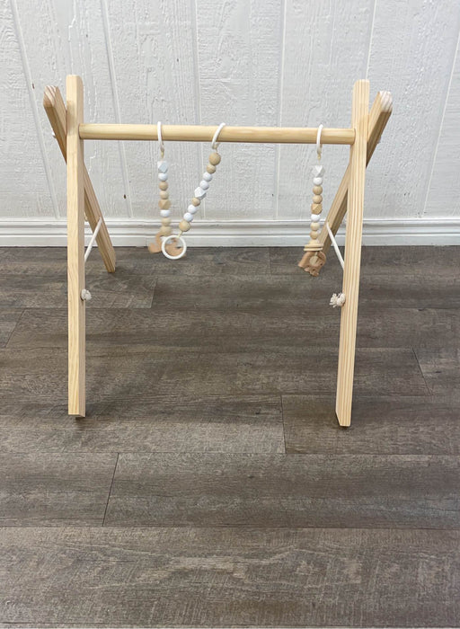 secondhand Wooden Baby Gym