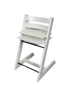 secondhand Stokke Tripp Trapp Complete High Chair, White, Silver Star