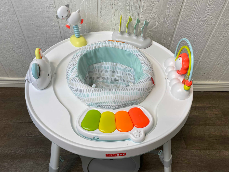 Shop Skip Hop Explore and More Baby's View 3-Stage Activity Center, Silver Lining Cloud at GoodBuy Gear