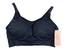 Shop Ingrid & Isabel Drop Cup Nursing Bra, Black, Large at GoodBuy Gear