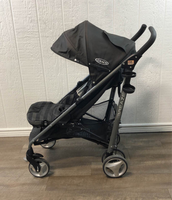 secondhand Graco Breaze Click Connect Stroller, Pierce, 2013