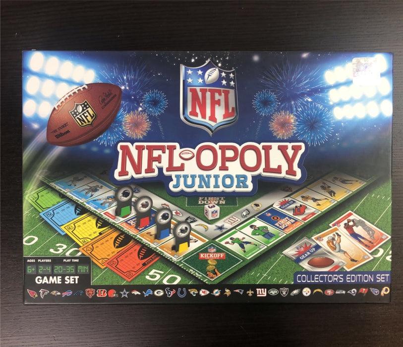 used Masterpieces NFL-Opoly Junior Board Game