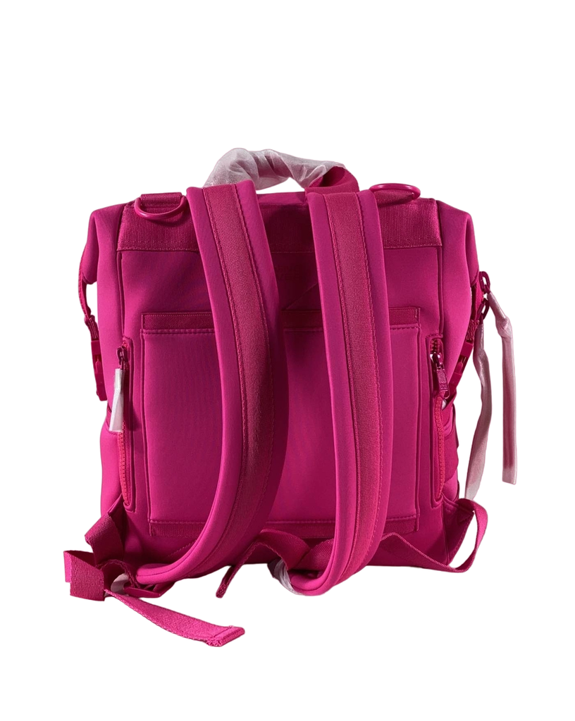 Dagne Dover Indi Diaper Backpack Medium, Hottest Pink