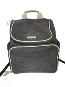 used Bananafish Melanie Backpack Diaper Bag, Grey