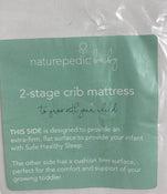 Shop Naturepedic Organic Lightweight Classic Crib 2-Stage Natural Mattress at GoodBuy Gear