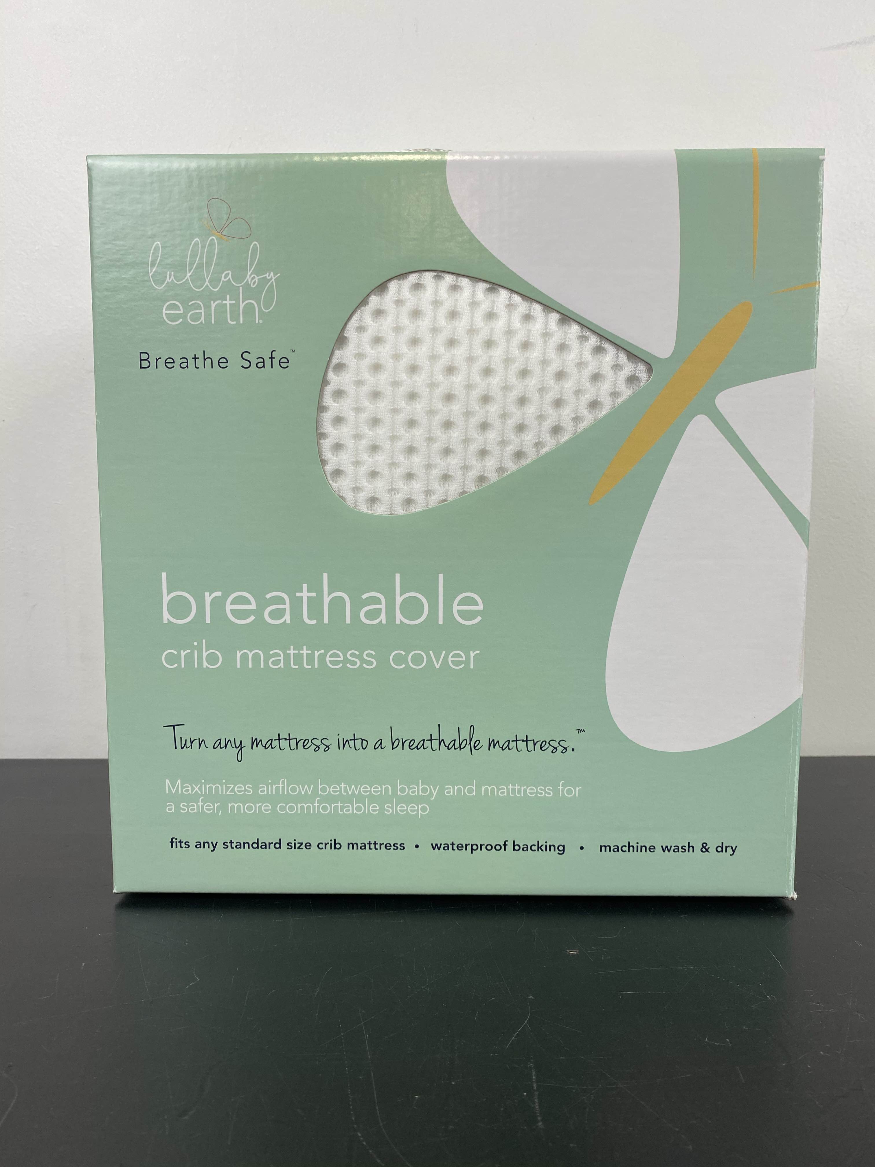 Lullaby Earth Breathe Safe Air Breathable Mattress Pad