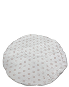 secondhand Poppyseed Play Extra Padded Round Play Mat, Neutral Lines