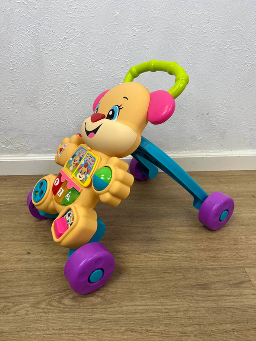 secondhand Fisher Price Laugh & Learn Smart Stages Learn With Puppy Walker