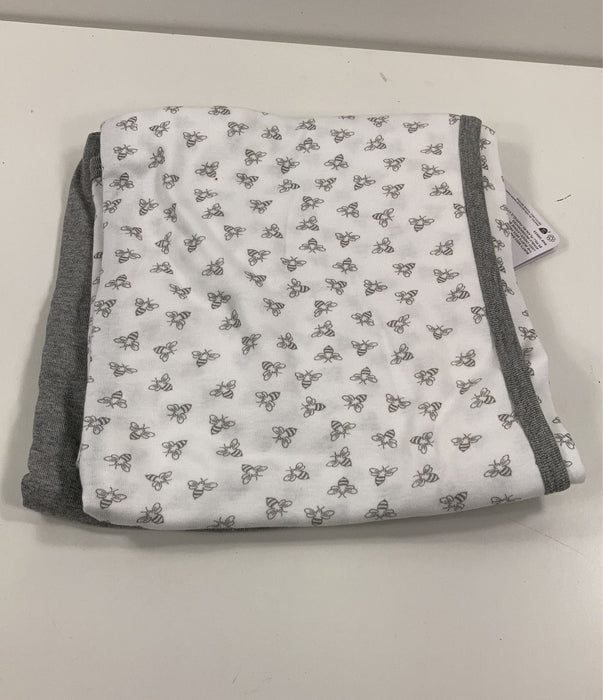 Shop Burt's Bees Baby Organic Blankets 2 Pack, Heather Grey/Honeybee at GoodBuy Gear
