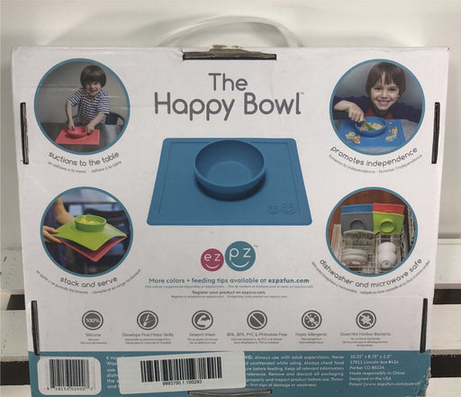 secondhand ezpz Happy Bowl, Pewter