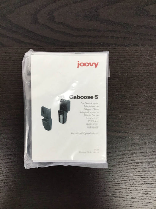 Joovy Caboose S Car Seat Adapter, Maxi Cosi/Cybex/Nuna