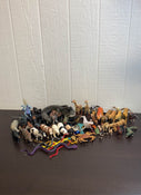 used BUNDLE Plastic Animals