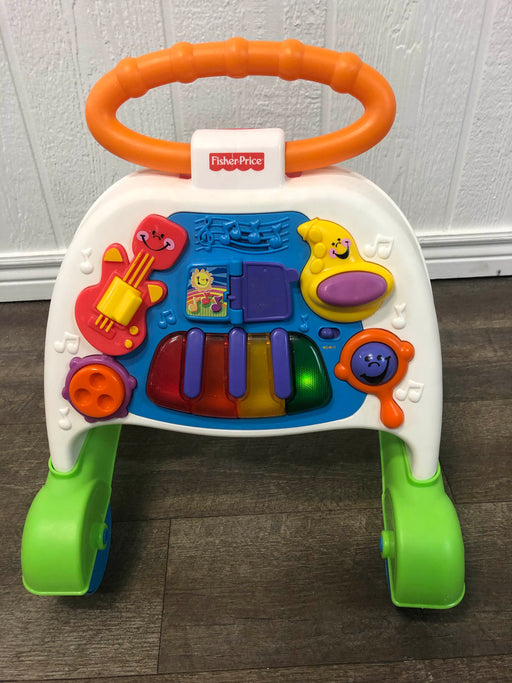 secondhand Fisher Price Brilliant Basics Musical Activity Walker