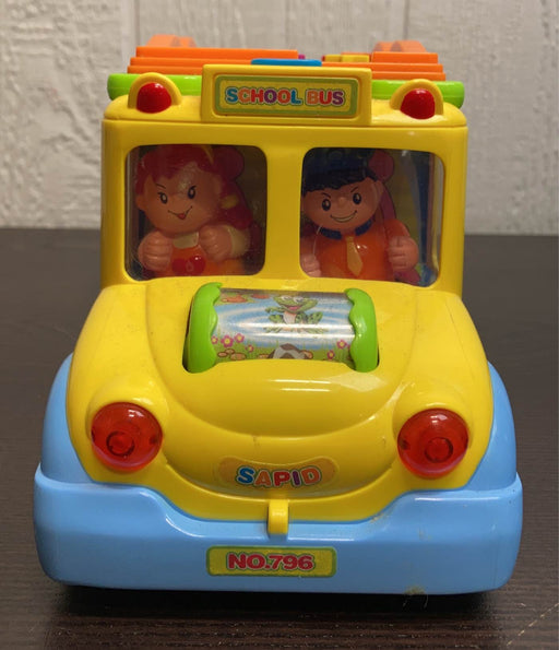 secondhand Liberty Imports School Bus Activity Toy