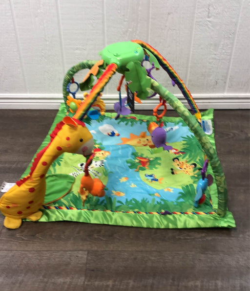 used Fisher Price Rainforest 1-2-3 Musical Gym