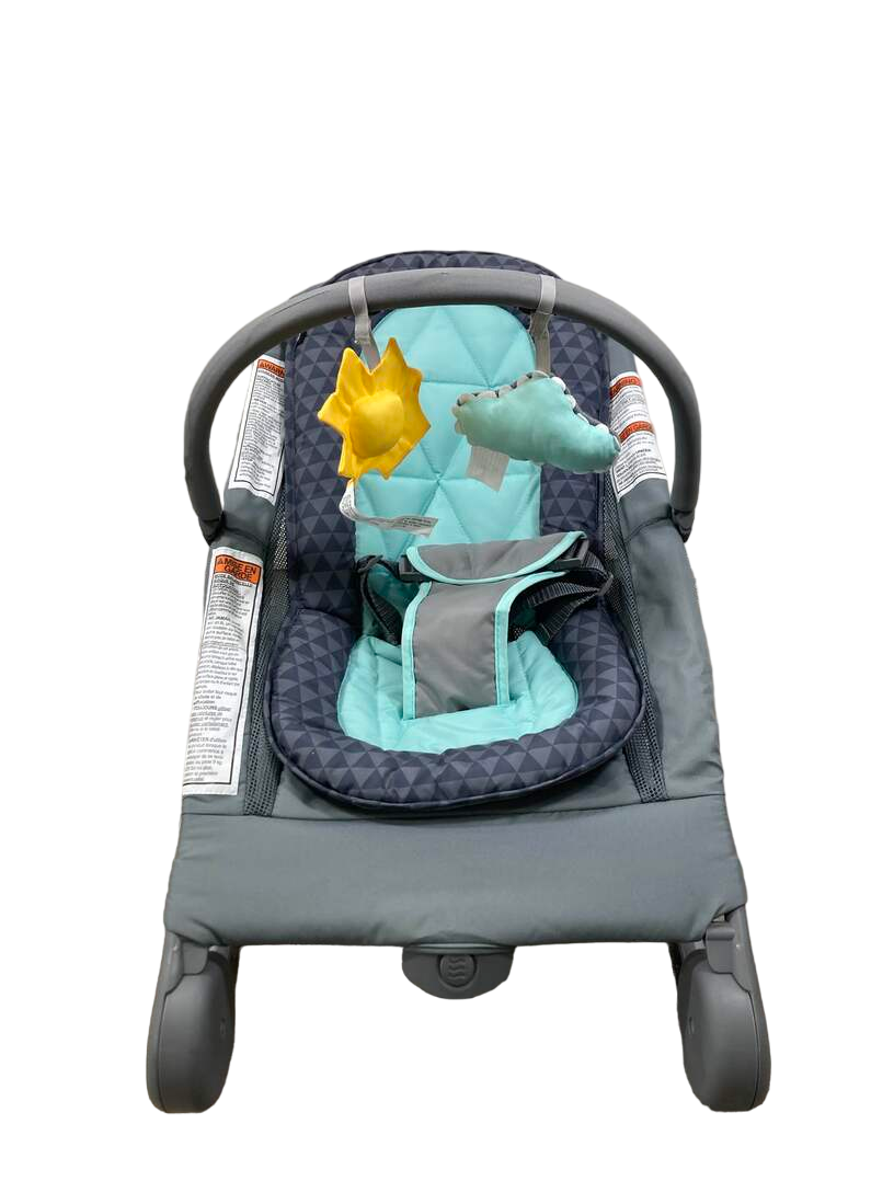 Summer Infant 2-in-1 Baby Bouncer And Rocker Duo, Black