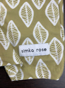 Shop Simka Rose Car Seat Canopy Nursing Cover, Olive Leaf at GoodBuy Gear