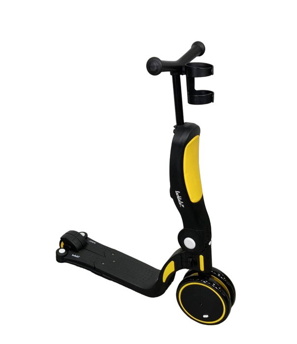Shop Larktale Scoobi 5-in-1 Scooter, Clovelly (Yellow/Black) at GoodBuy Gear