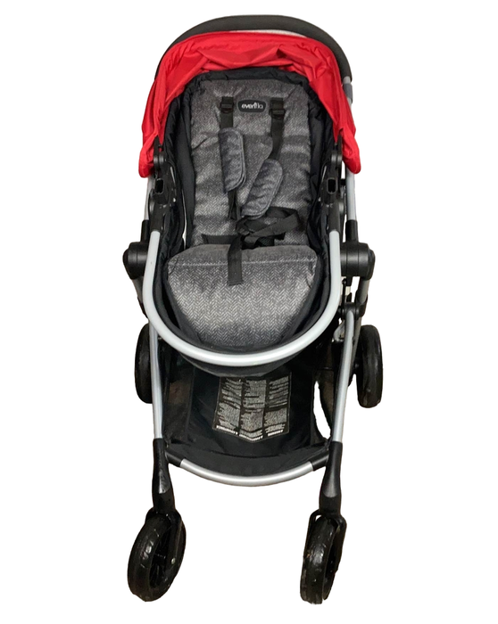 Evenflo Pivot Modular Stroller, Salsa Red, 2017