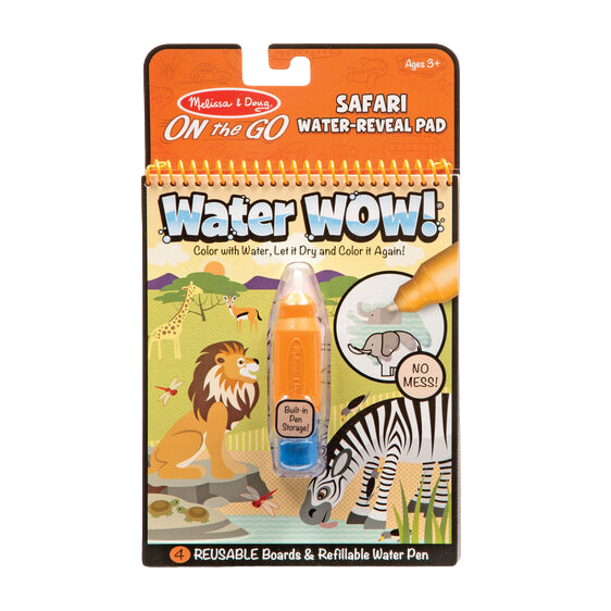 Shop Melissa & Doug On The Go Water Wow Reveal Pad, Safari at GoodBuy Gear