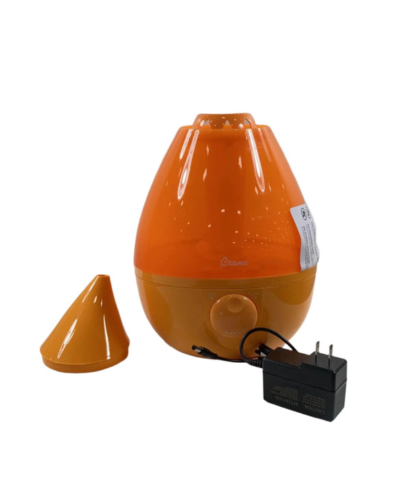 Shop Crane Filter-Free Droplet Cool Mist Humidifier, Orange at GoodBuy Gear