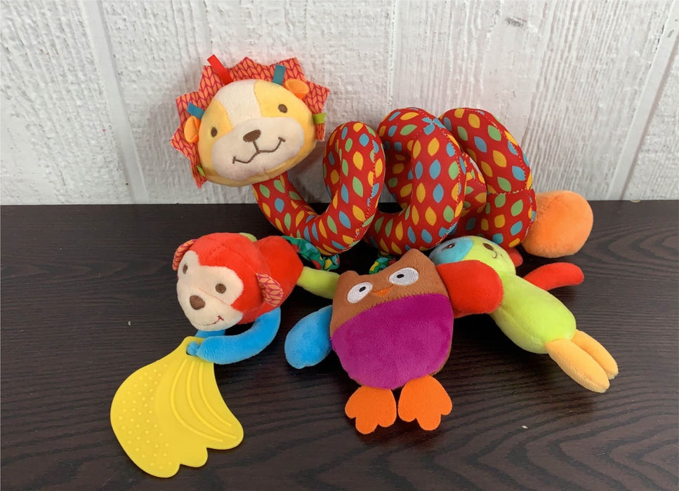 used Skk Baby Musical Spiral Activity Toy Plush Lion