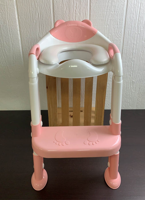 secondhand Kids Potty Training Toddler Seat with Step Stool Ladder