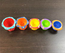 used Nuby Splish Splash Stacking Cups