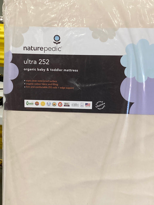 Shop Naturepedic Organic Breathable 252 Coil Baby & Toddler 2 Stage Mattress at GoodBuy Gear