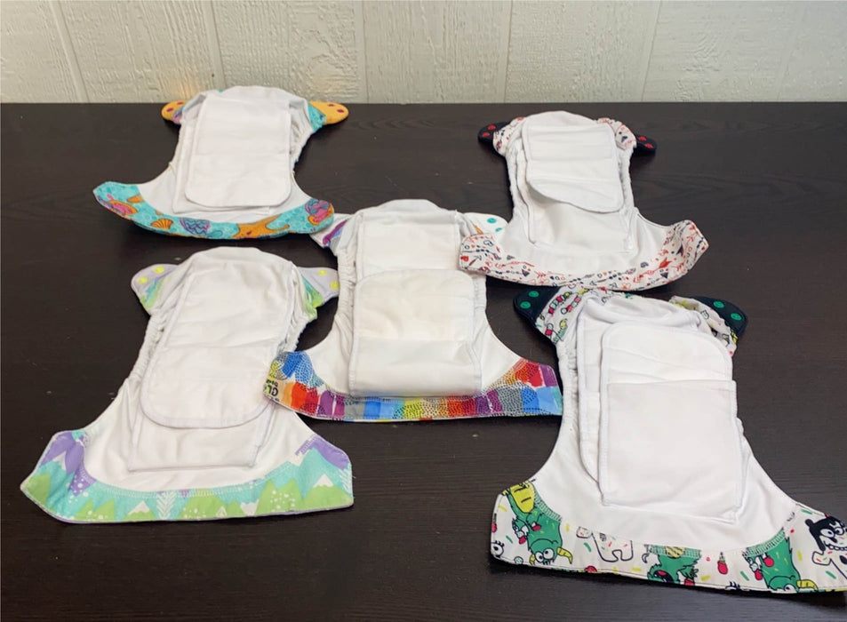 secondhand BUNDLE bumGenius Diapers, -All In One