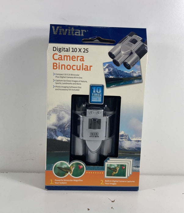 used Vivitar Digital 10 x 25 Camera Binoculars