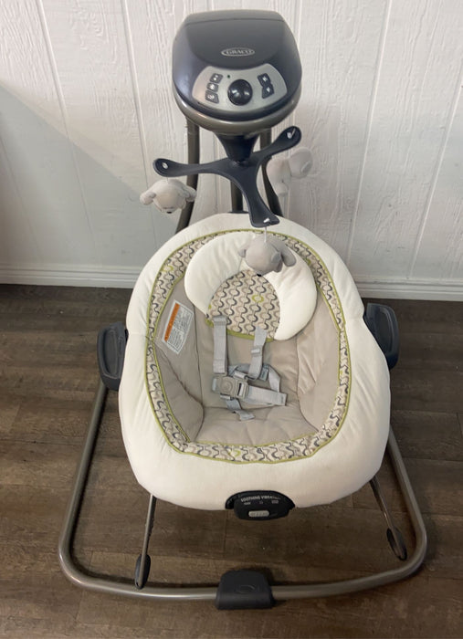 used Graco Cozy Duet Swing And Rocker