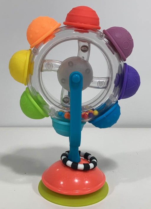 secondhand Sassy Light Up Rainbow Wheel Tray Toy