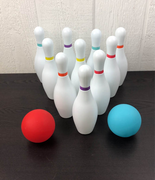 secondhand Chuckle And Roar 10 Pin Kids Bowling Set