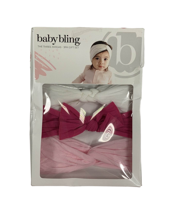 Shop Baby Bling The Three Amigas, Pink/Hot Pink/White at GoodBuy Gear