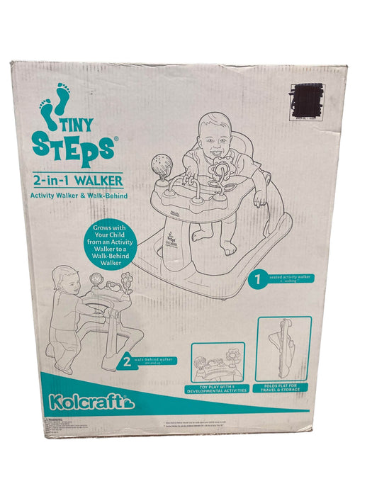 secondhand Kolcraft Tiny Steps 2-in-1 Activity Walker