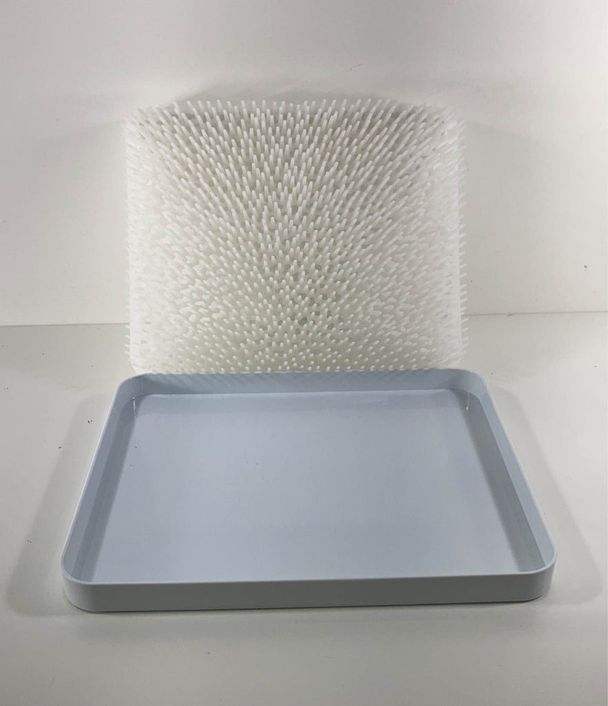 Boon Lawn Countertop Drying Rack, White, Lawn Countertop Drying Rack