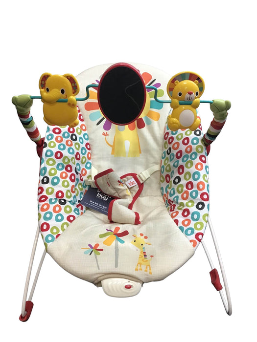 secondhand Bright Starts Vibrating Bouncer, Playful Pinwheels