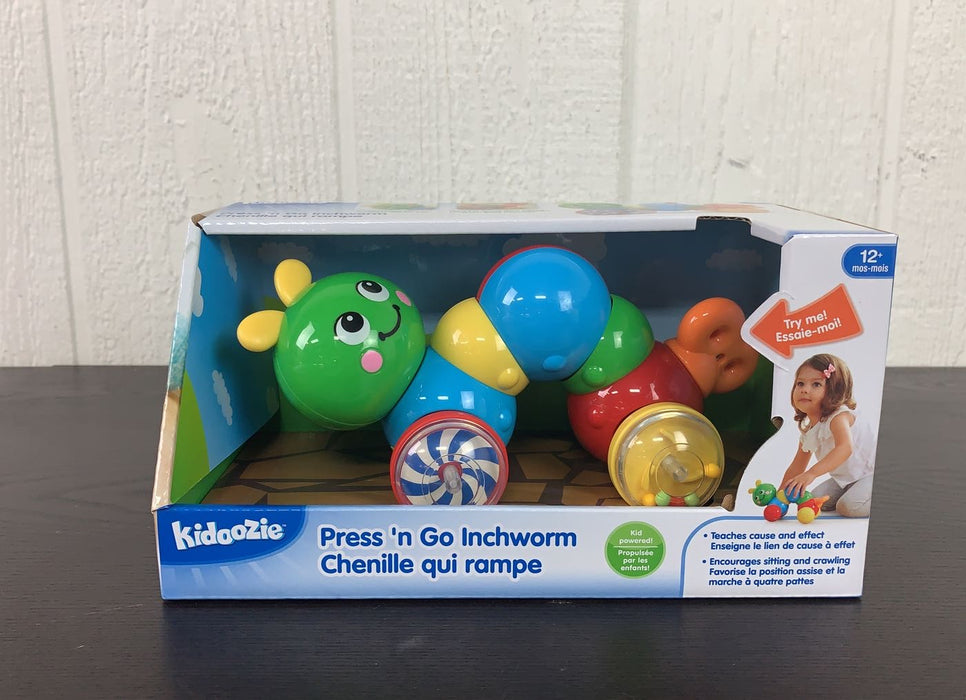used Kidoozie Press ‘n Go Inchworm
