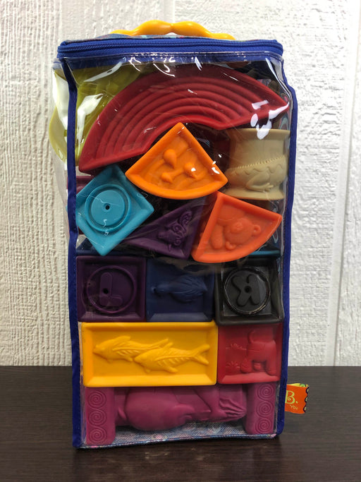 used B. Toys Elemenosqueez Blocks