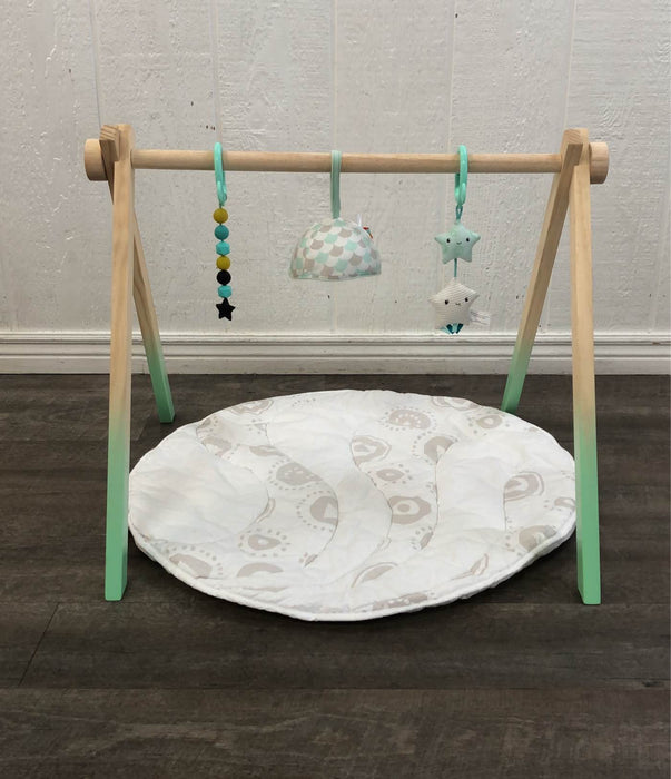 secondhand B. toys Wooden Baby Play Gym