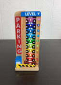 used Melissa & Doug Stack and Count Parking Garage