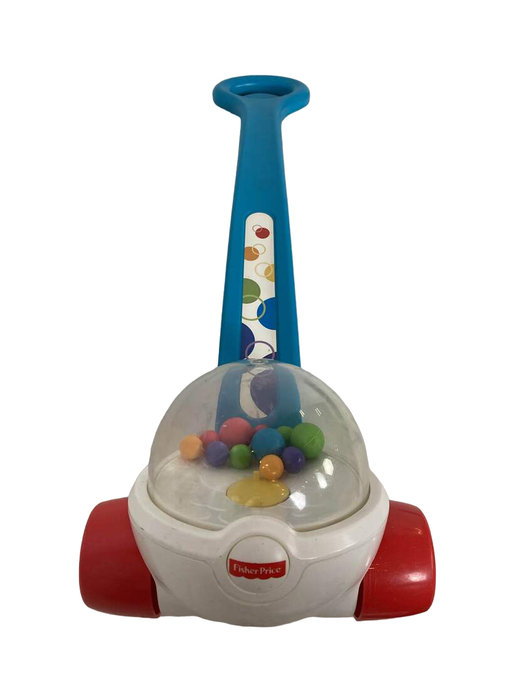 secondhand Fisher Price Corn Popper Push Toy