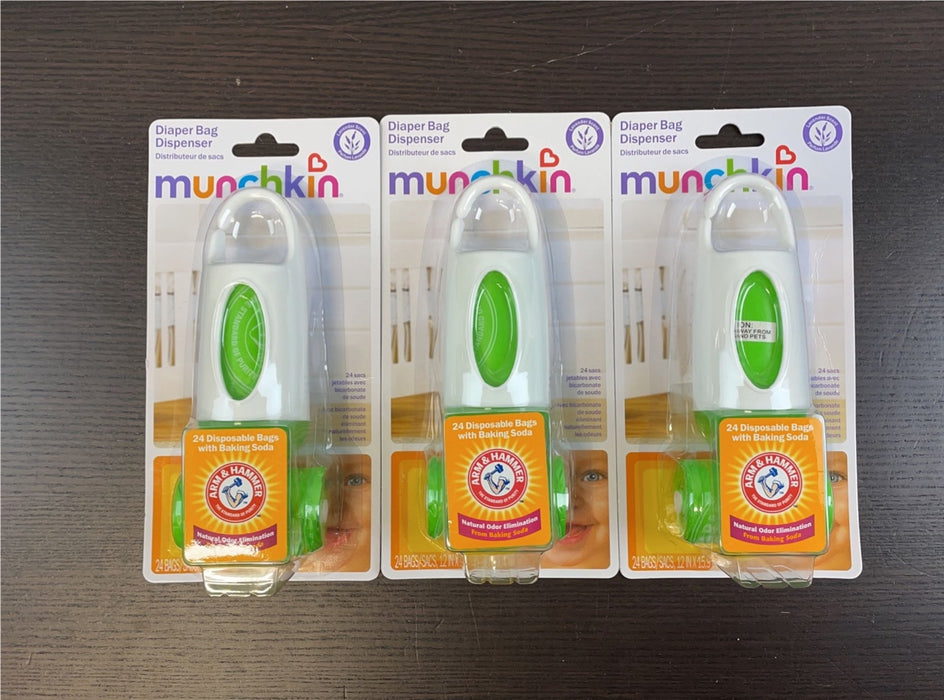 used Munchkin Arm & Hammer Diaper Bag Dispenser