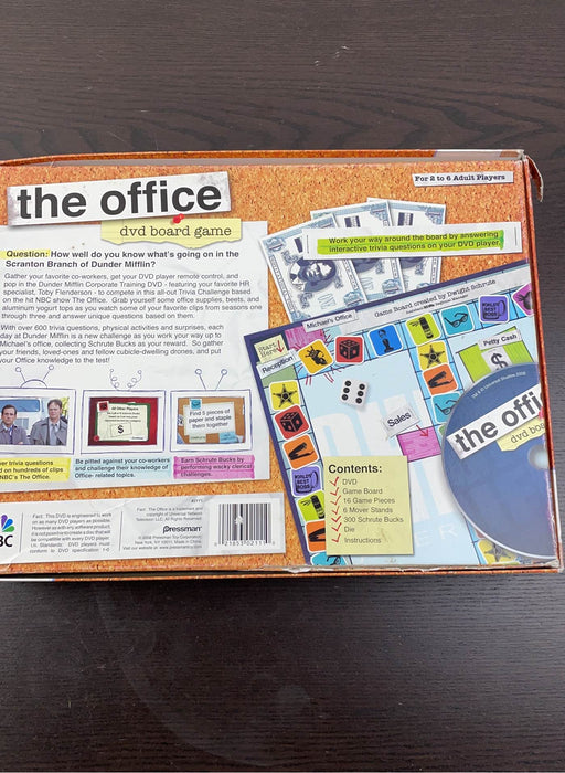 secondhand NBC The Office DVD Game