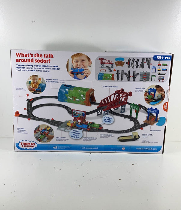 secondhand Thomas & Friends Talking Thomas And Percy Train Set